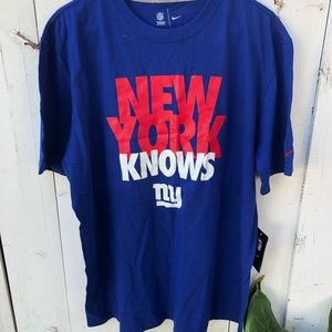 New York blue tshirt. New with tag in size XL.